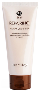 Пенка для умывания Secret Key Snail Repairing Foam Cleanser 100 мл