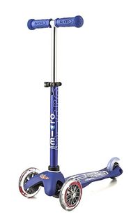 Самокат детский трехколесный Micro Mini Deluxe Blue