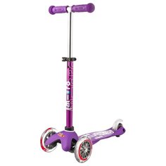 Самокат детский трехколесный Micro Mini Deluxe Purple