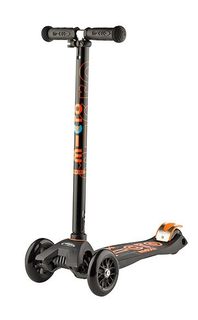 Самокат детский трехколесный Micro Maxi Deluxe Black