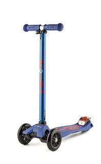 Самокат детский трехколесный Micro Maxi Deluxe Blue