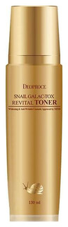 Тоник с муцином улитки Deoproce Snail Galac-tox revital toner 130 мл