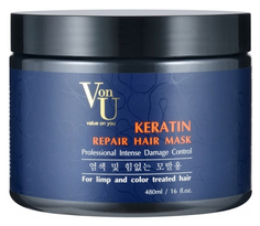 Маска для волос Richenna Von-U Keratin Repair 480 мл