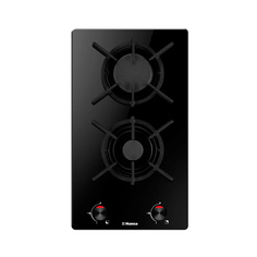 Встраиваемая газовая панель Hansa BHKS330300 Black