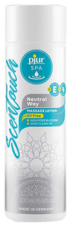 Массажный лосьон Pjur SPA Scentouch Neutral Massage Lotion с нейтральным ароматом 200 мл