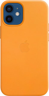 Чехол Apple для iPhone 12 mini Leather MagSafe California Poppy