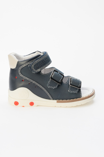 Сандалии Zebra для мальчиков цв. синий р-р. 24 Зебра