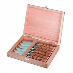 Набор ножей складных Opinel №8 VRI Animalia из 6 штук
