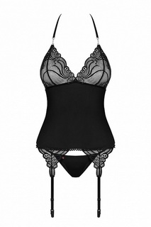 Сексапильный корсаж с ажурным лифом L/XL Obsessive