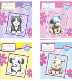 ACTION! Тетрадь ACTION! 12 листов линейка TATTY TEDDY 4 дизайна