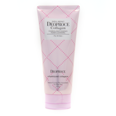 Пенка для умывания коллаген, WELL-BEING COLLAGEN CLEAN & DEEP ESSENCE FOAM CLEANSING 170гр Deoproce