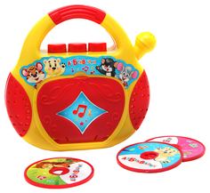 Интерактивная игрушка Азбукварик CD-Плеер Песенки-Чудесенки 169-8