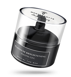 Мужской гель для зубов MontCarotte Platinum Brightening