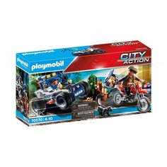 Конструктор Playmobil City Action Погоня за похитителем сокровищ 70570