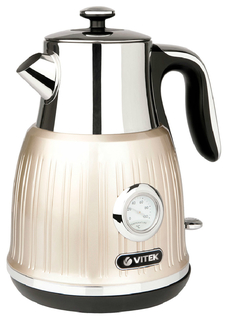 Чайник электрический Vitek VT-7067 Ivory/Silver