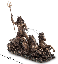 Статуэтка "Посейдон - Бог морей" Veronese