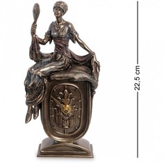 Статуэтка-часы "Девушка с зеркалом" Veronese