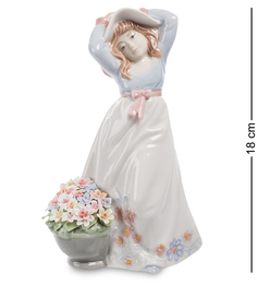 Фигурка Девочка с корзинкой Pavone CMS-20/ 9