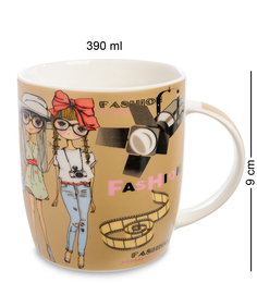 Кружка "Fashion time" 390мл Art East ML-27