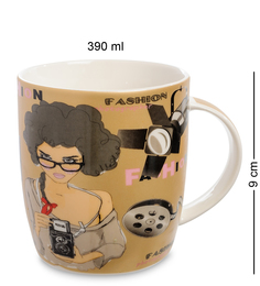 Кружка "Fashion time" 390мл Art East ML-25