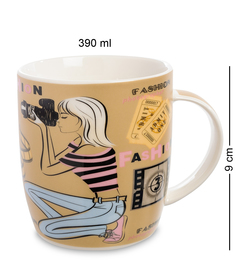 Кружка "Fashion time" 390мл Art East ML-26