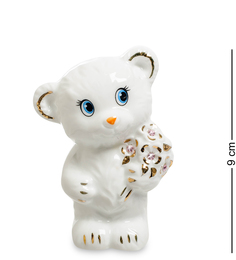 Фигурка "Медвежонок с букетом" Art East 107847