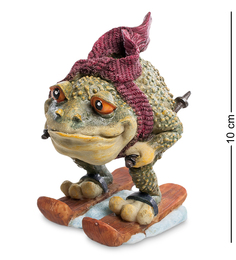 Фигура Лягушка "Лыжник" (Sealmark)