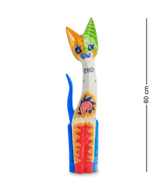 Статуэтка "Кошка" 60 см (албезия, о.Бали) Decor and Gift