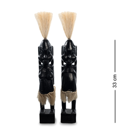 Статуэтка "Асмат" набор из двух, 33 см Decor and Gift