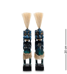 Статуэтка "Асмат" набор из двух, 20 см Decor and Gift