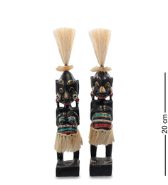 Статуэтка "Асмат" набор из двух, 20 см Decor and Gift