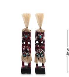 Статуэтка "Асмат" набор из двух, 20 см Decor and Gift