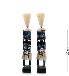 Статуэтка "Асмат" набор из двух, 20 см Decor and Gift