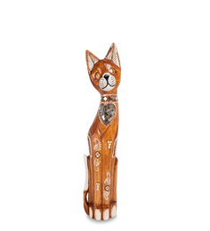 Статуэтка "Кошка" 60 см (албезия, о.Бали) Decor and Gift