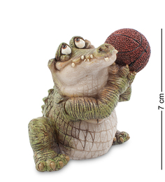 Фигура малая Крокодил "Баскетболист" (Sealmark)