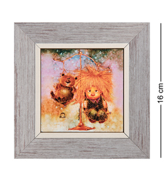 Панно керамическое "Весы" 10х10 ANG-1239 Artangels