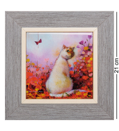 Панно керамическое "Игривый" 10х10 ANG-931 Artangels