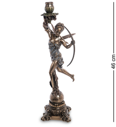 Статуэтка-подсвечник "Диана - богиня охоты, женственности и плодородия" Veronese WS-978