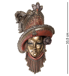 Венецианская маска "Леди в шляпе" Veronese WS-366