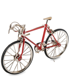 Фигурка-модель 1:10 Велосипед шоссейник "Racing Bike" красный Art East