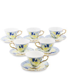 Чайный набор на 6 персон "Фиор Дель Аморе" (Pavone)