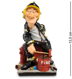 Статуэтка "Пожарный" The Comical World of Warren Stratford RV-960