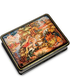 Шкатулка в технике декупаж "Руслан и Людмила" (15х11х3,5) Art East
