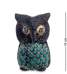 Фигурка "Сова" (батик, о.Ява) зел. 10 см Decor and Gift