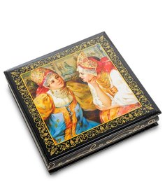 Шкатулка в технике декупаж (16х16х5) Art East