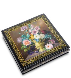 Шкатулка в технике декупаж (16х16х5) Art East