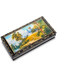 Шкатулка-купюрница в технике декупаж (8х17х4) Art East