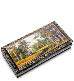 Шкатулка-купюрница в технике декупаж (8х17х4) Art East