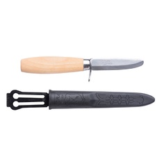 Нож Morakniv Rookie, нержавеющая сталь, деревянная ручка