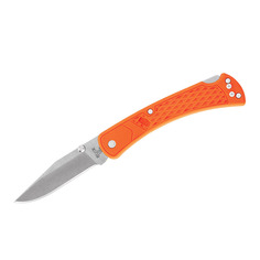 B0110ORS2 110 Slim Select - нож складной, сталь 420HC, рукоять оранж. нейлон Buck